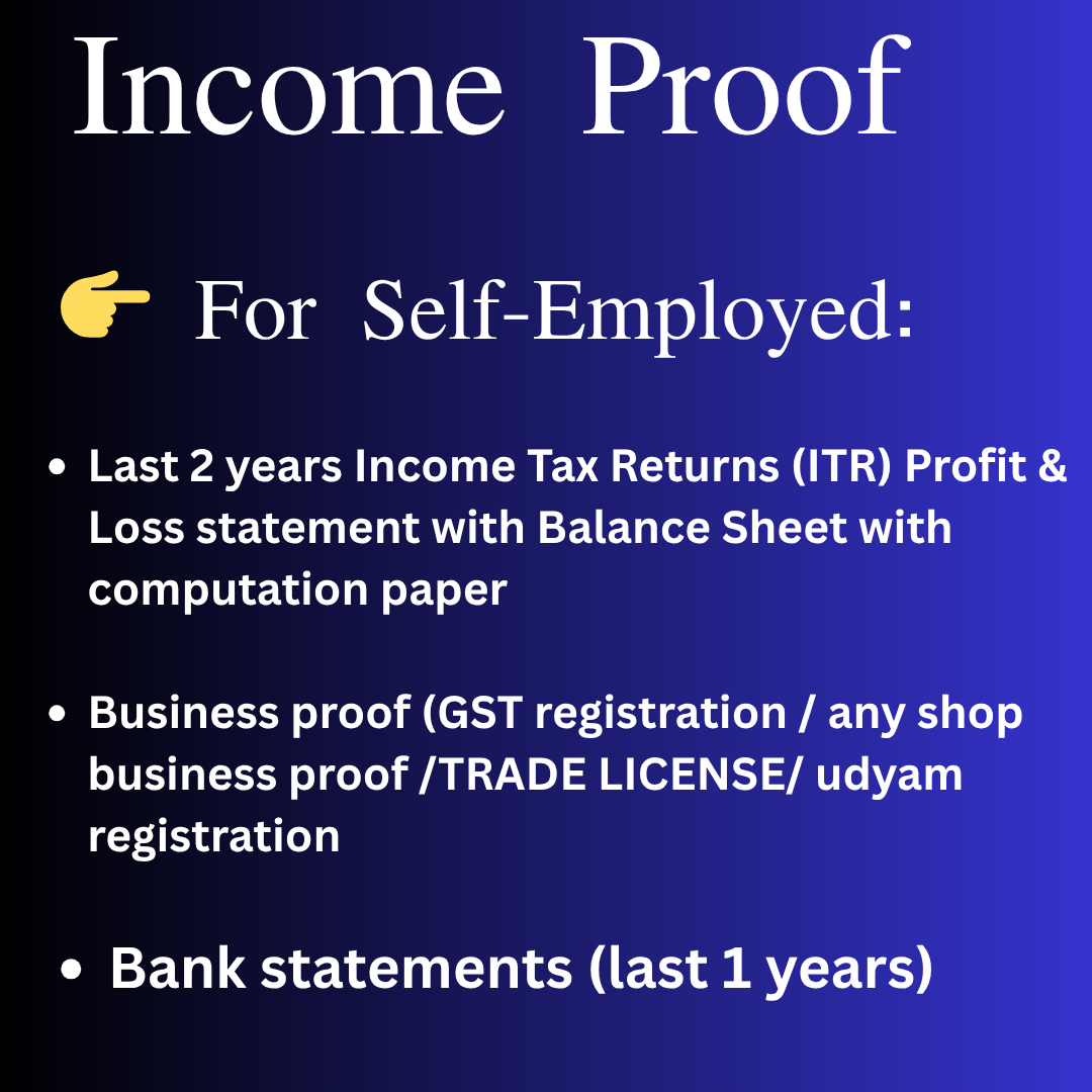 Self-Employed Documents